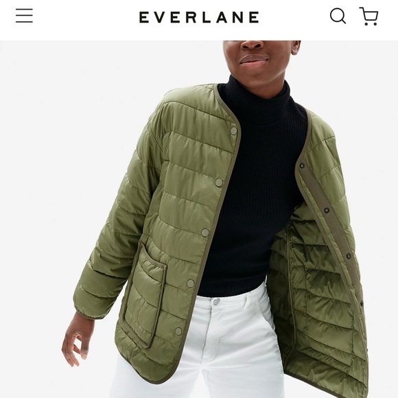 Everlane Jackets & Blazers - The ReNew Chenneled Liner Jacket- NEW with tags!